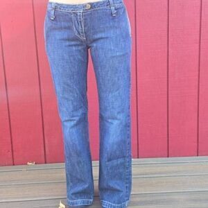 Vintage Timberland 100% organic cotton rare womens straight leg jeans size 23/32